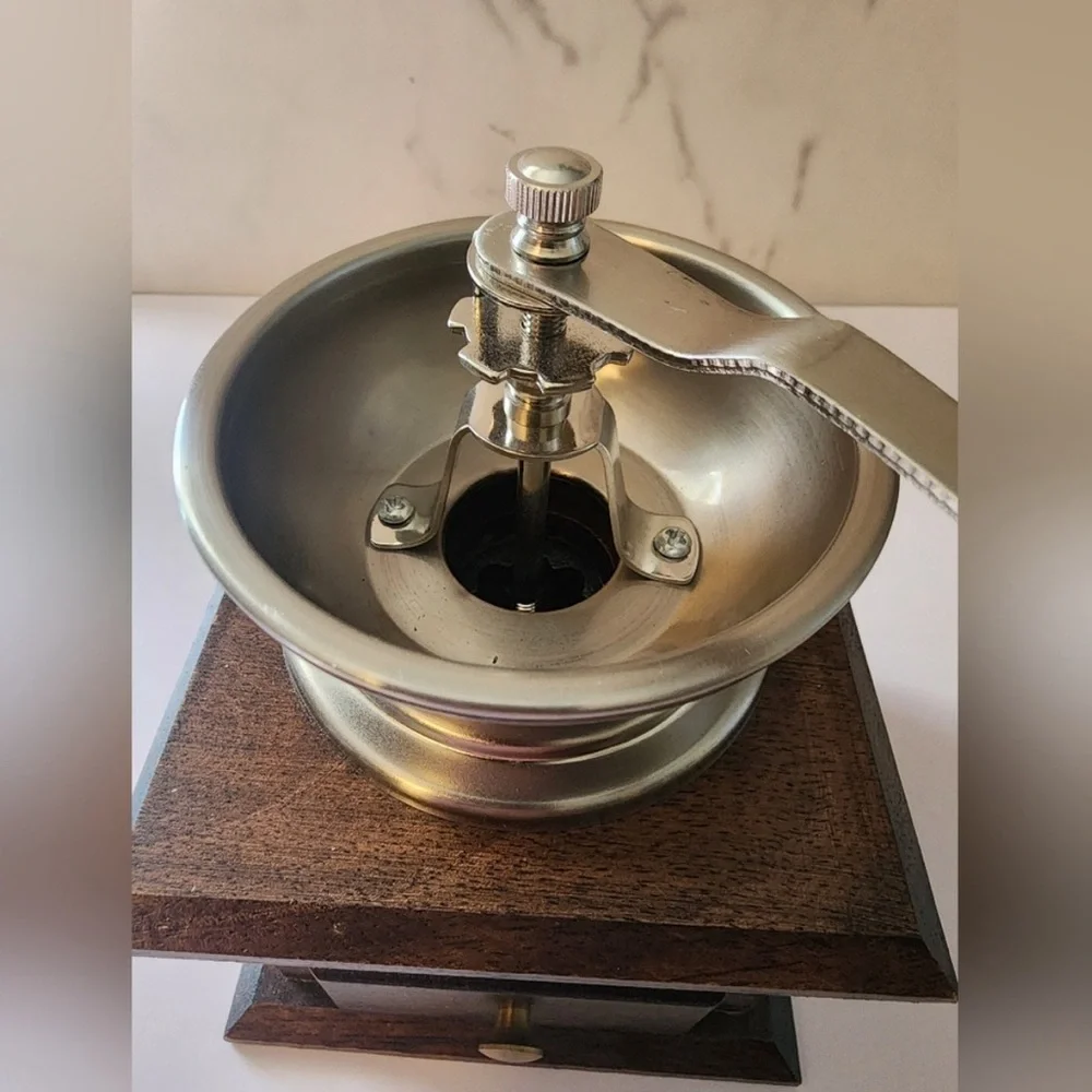 Vintage Handcrafted Wooden
Coffee Grinder - Picture 2 of 5